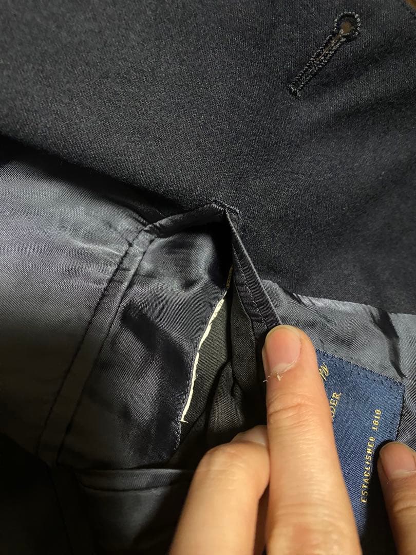 ブルックブラザーズ　紺ブレ　ブレザー　金ボタン　3B Lサイズ　トラッド