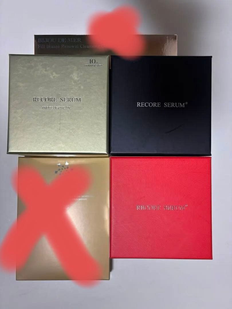 【新品未開封】リコアセラム美容液3種マスク1種＋ビジュードメール クレンジング