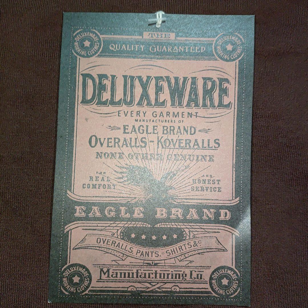 デラックスウェア S101-21ドリップレッド スエット XL