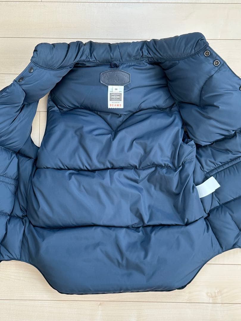ロッキーマウンテン×ポーター×ビームス　ダウンベスト