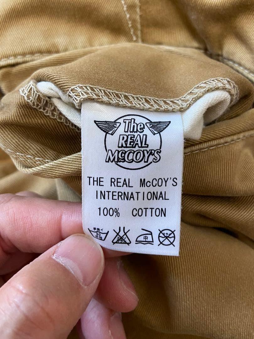 THE REAL McCOY'S チノパン【サイズW34 L34】