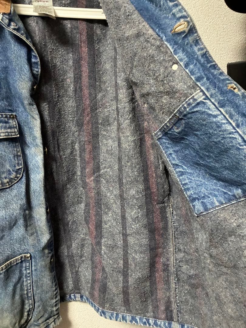 Carhartt Denim Michigan Chore Coat アメリカ製