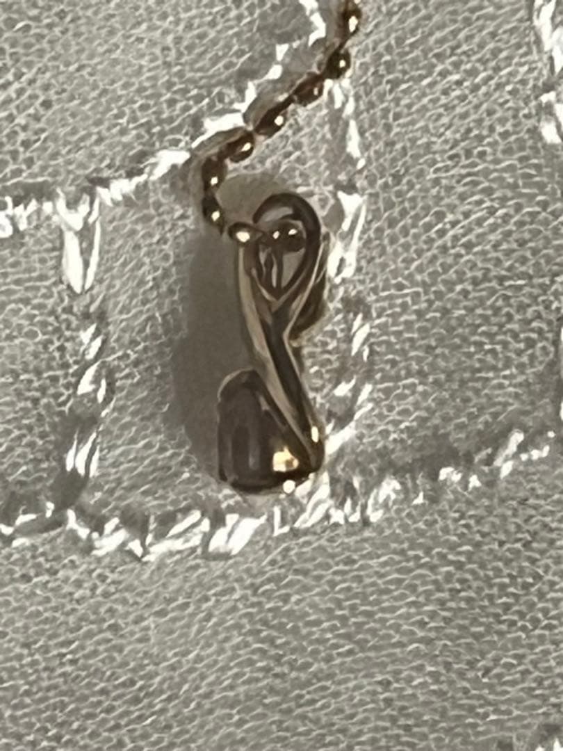 鎖切れ訳あり品　18K ピンクトルマリンネックレス と10Kネックレス