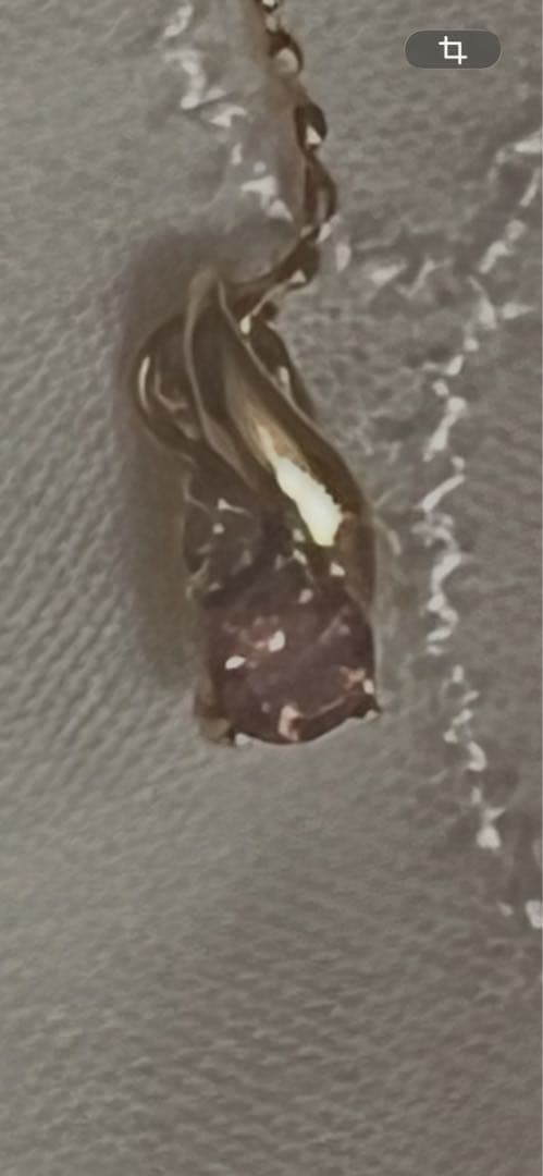 鎖切れ訳あり品　18K ピンクトルマリンネックレス と10Kネックレス