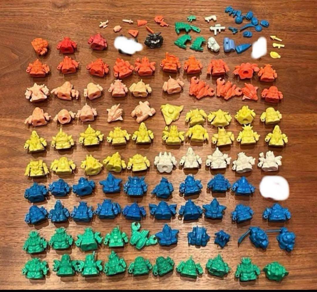 ガンダム＊ ガン消し85個➕付属品セット