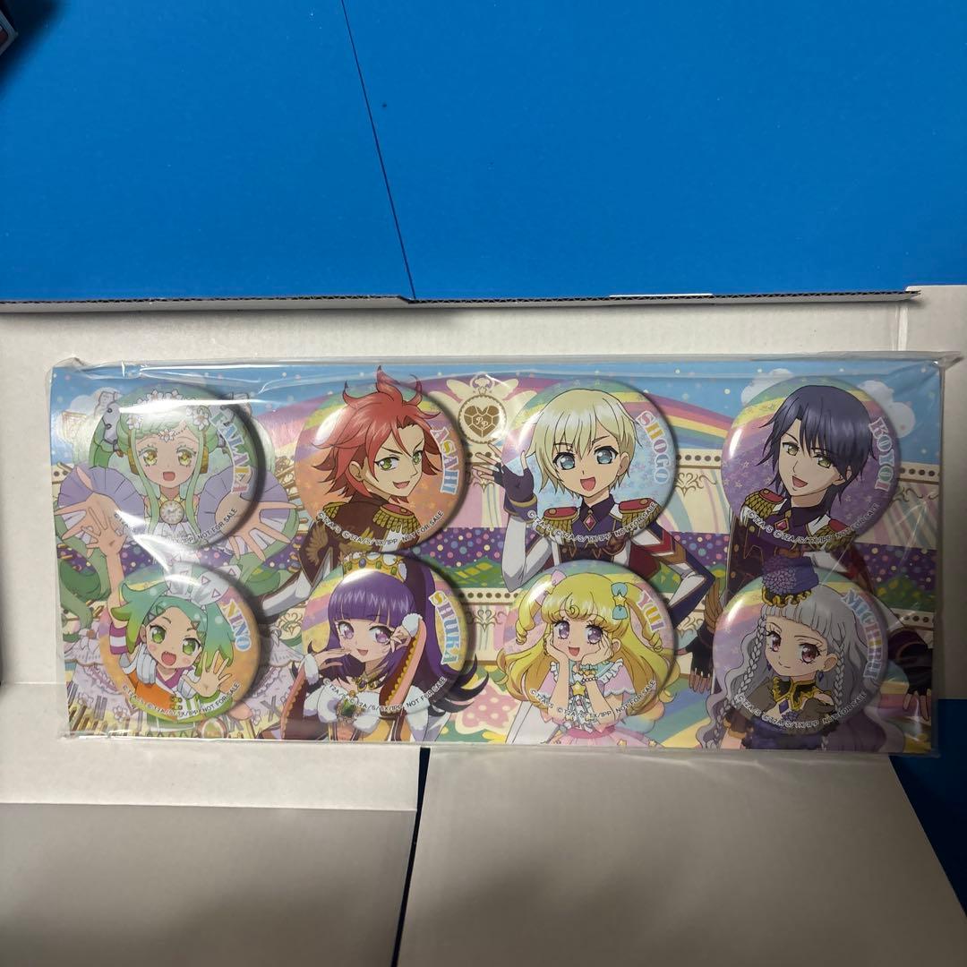 プリパラ　夢オールスターライフ　ゴージャスパック　缶バッジ　プロモプリチケ