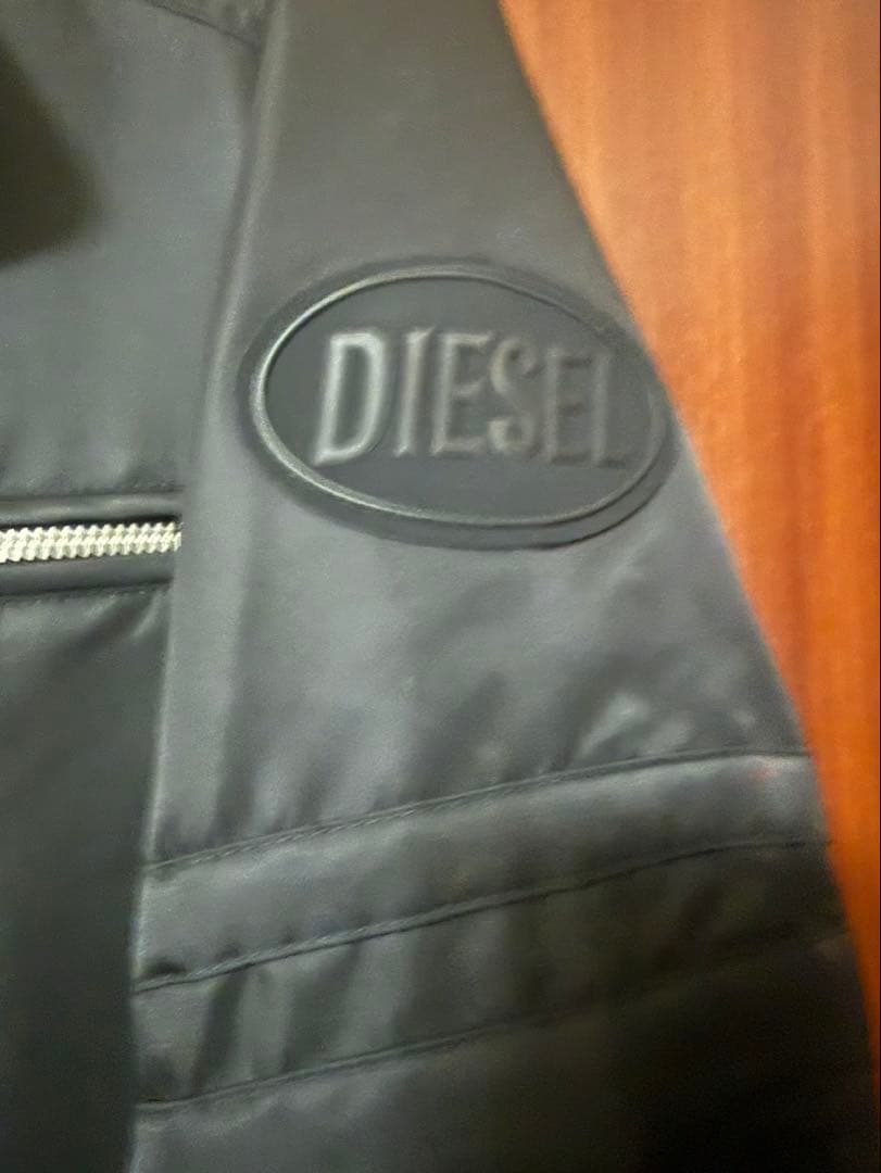 DIESEL 黒 ナイロンジャケット