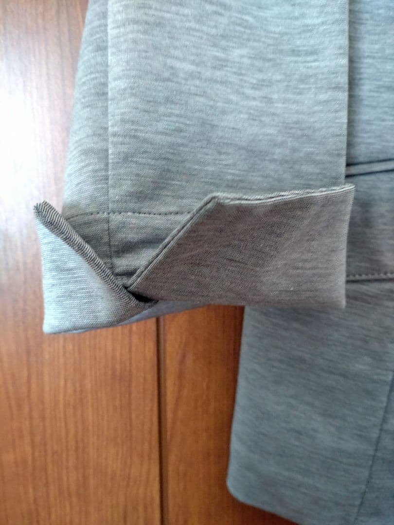 【TRANS WORK】ジャケット42・スカート40 グレー系