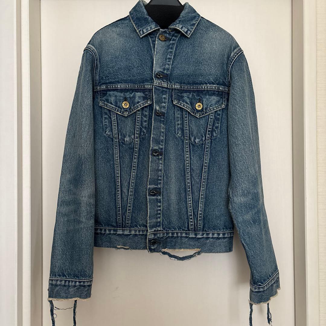 マディソンブルー　デニムジャケットCRASHED 3RD TYPE G JAC