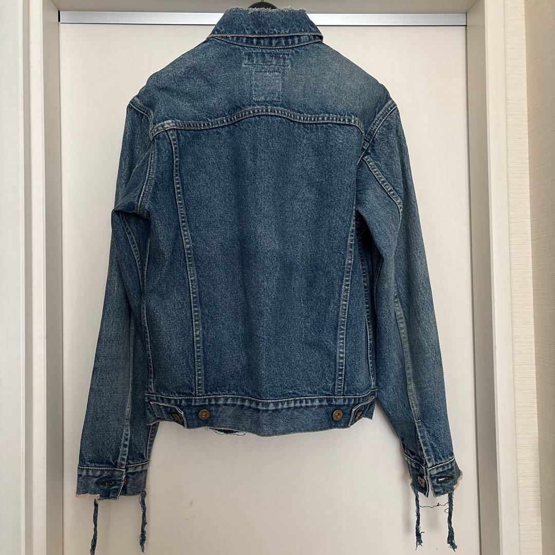 マディソンブルー　デニムジャケットCRASHED 3RD TYPE G JAC