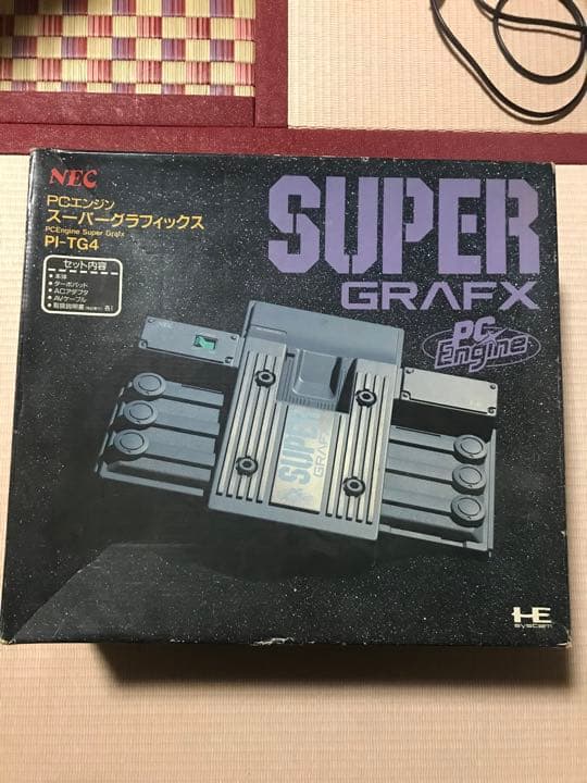 PCエンジンスーパーグラフィックスPITG4 ソフト2本付き