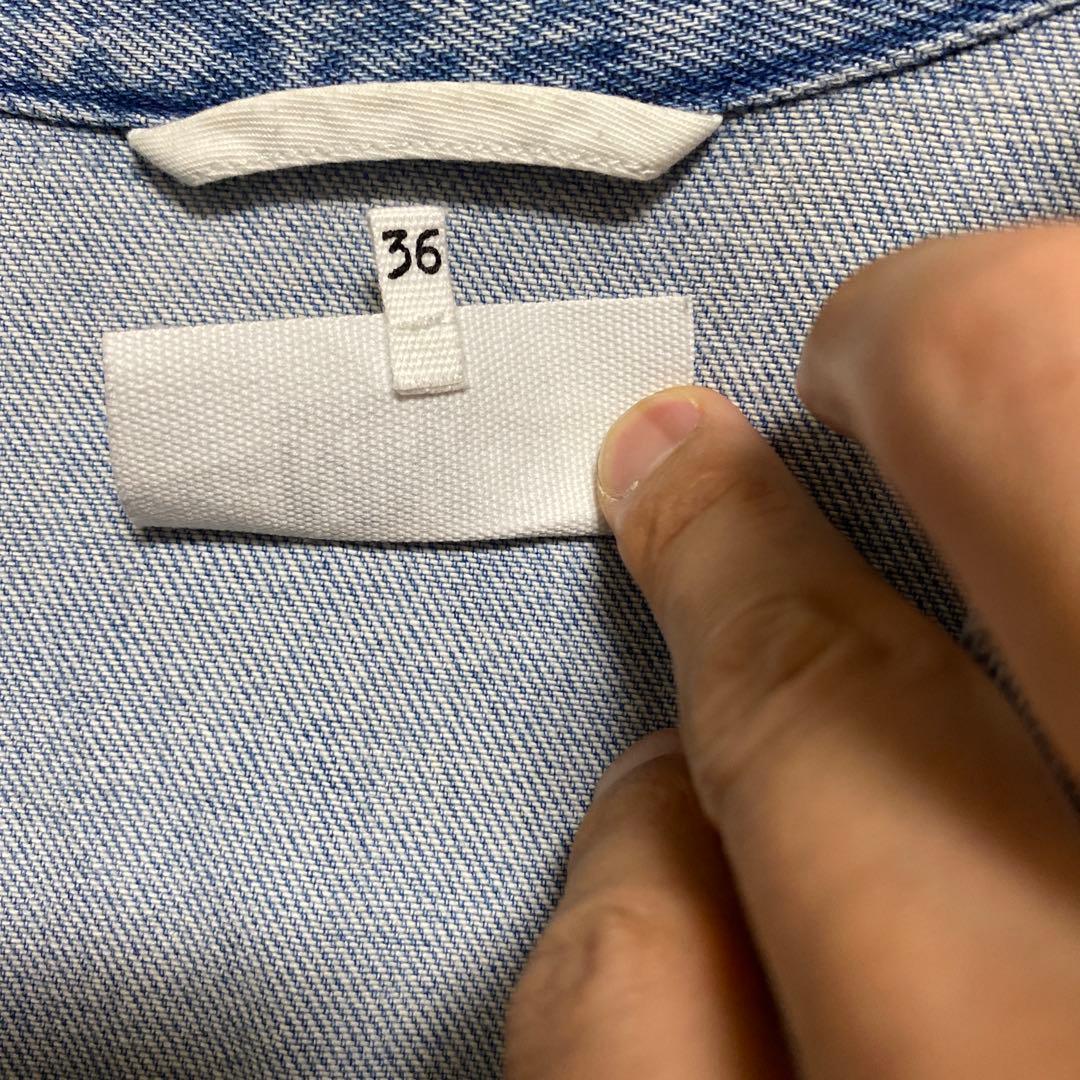 MM6 MaisonMargiela オーバーサイズデニムジャケット3