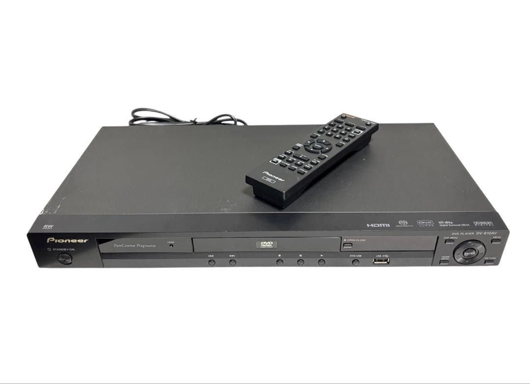 【再生OK】Pioneer SACD対応 DVDプレーヤー DV-610AV