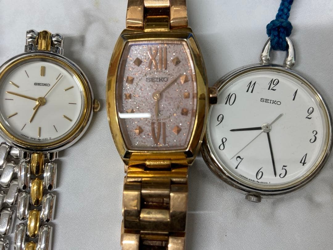 【ジャンク品】SEIKO.gucci.RADOなど時計おまとめ