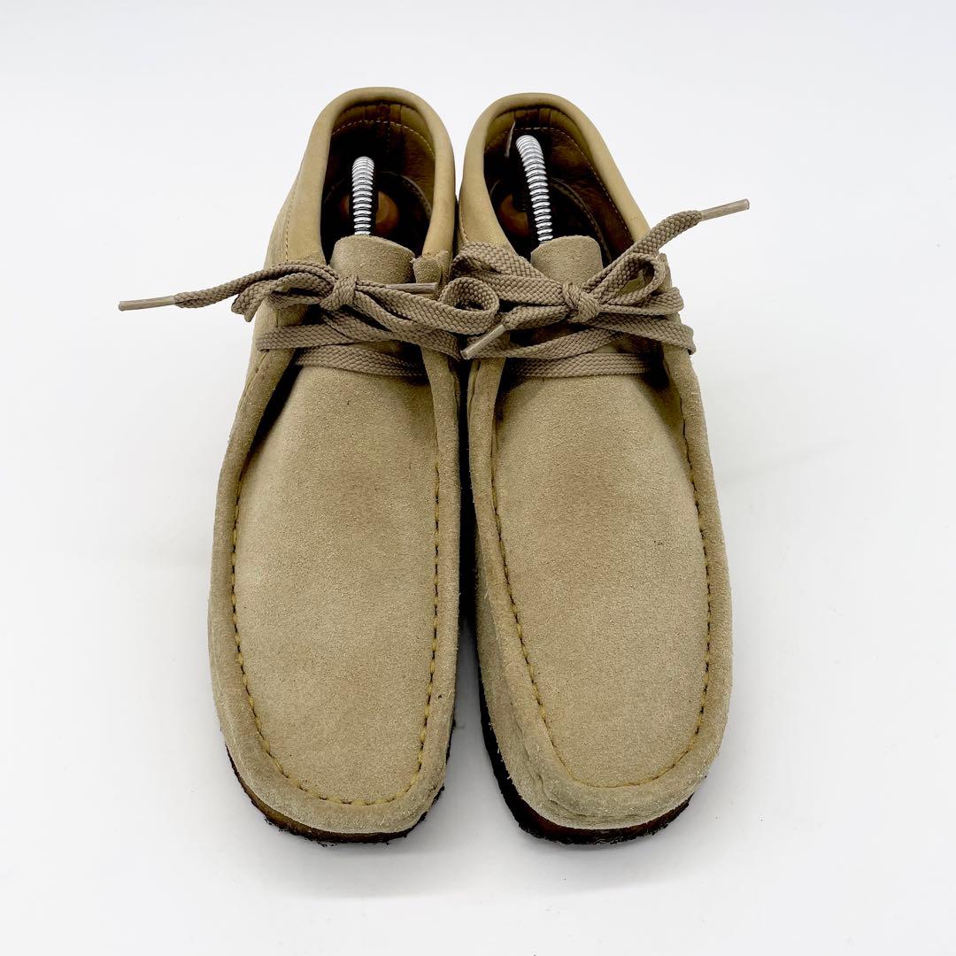 Clarks ワラビー スエード シューズ Wallabee ベージュ