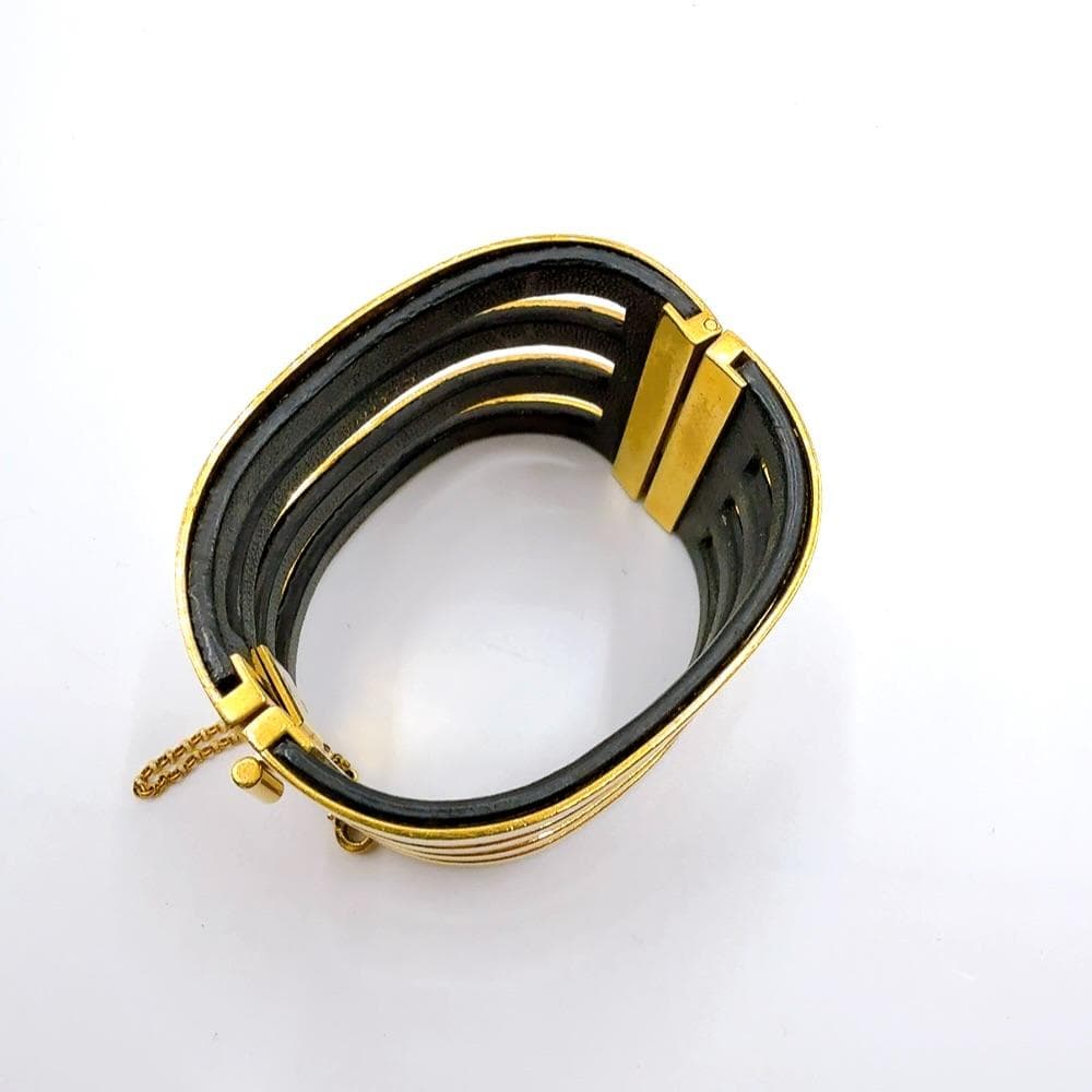 ◇セリーヌ◇マンシェット/バングル/GP/ブレスレット/ゴールド/ブランド