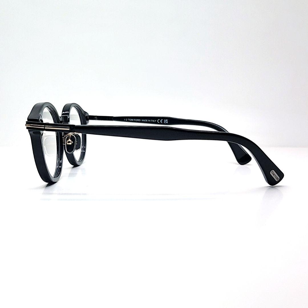 TOMFORDの TF6008 ブラック ラウンドフレーム