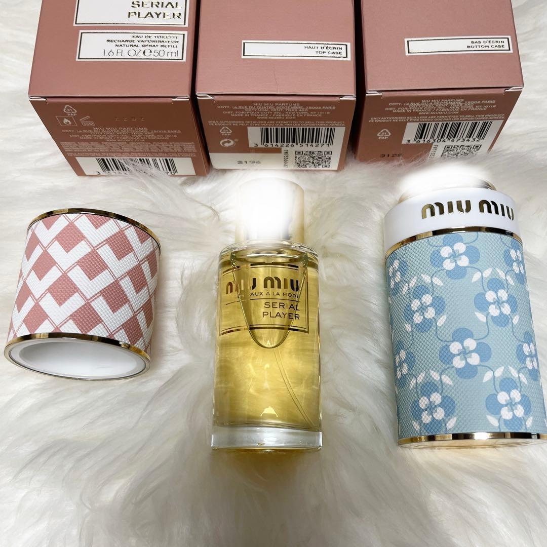 miumiu ミュウミュウレゾーアラモードシリアルプレーヤーオードトワレ50ml