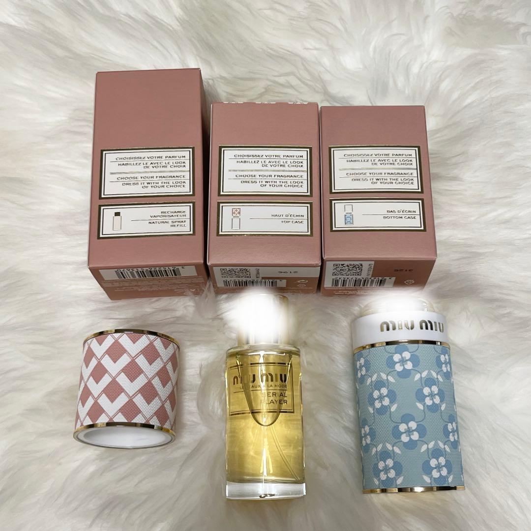 miumiu ミュウミュウレゾーアラモードシリアルプレーヤーオードトワレ50ml