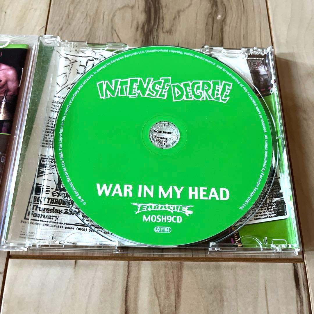 INTENSE DEGREE / WAR IN MY HEAD 限定盤