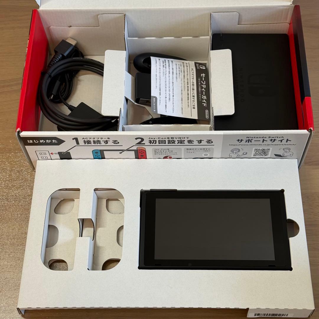 7-131 Switch 本体 バッテリー強化版 箱付き