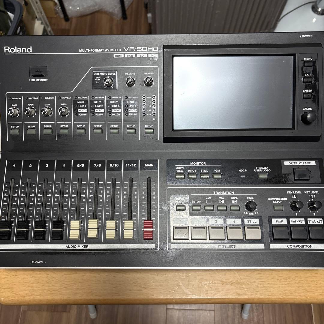 ち*い様 ローランド VR-50HD マルチフォーマット ライブスイッチャー A
