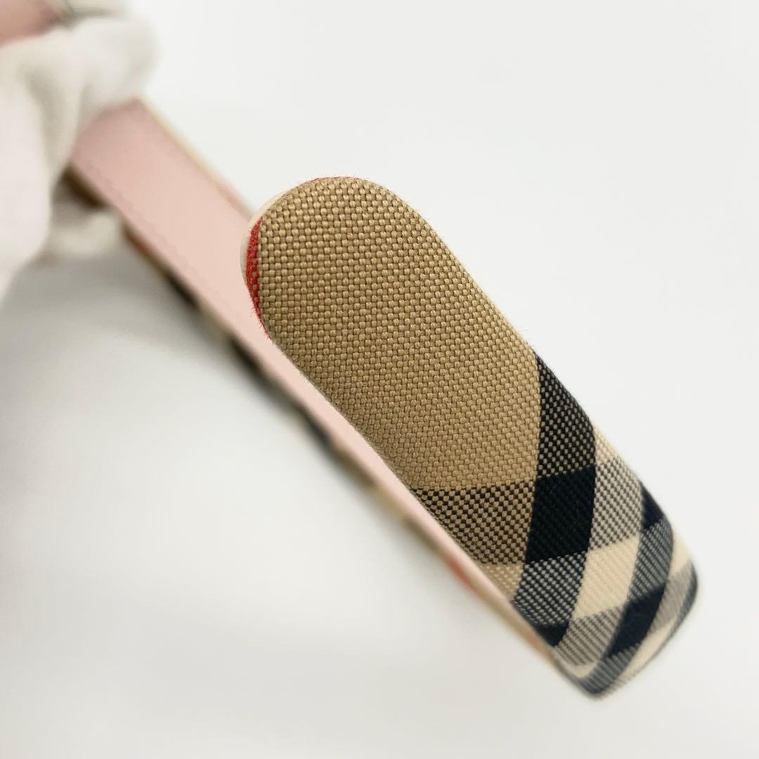 BURBERRY カチューシャ ヘアバンド ヘアアクセサリー ノバチェック