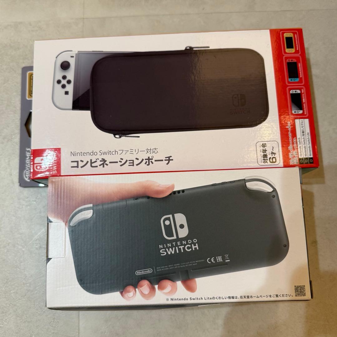 新品Nintendo Switch Lite グレー