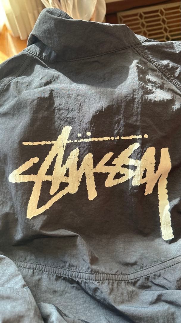 Nike x Stussy ハーフジップジャケット S ダークグレー