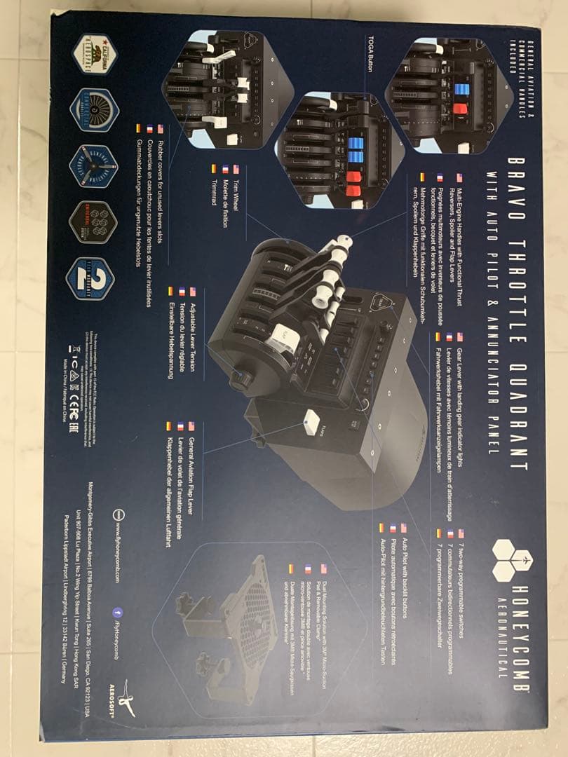 その他 Honeycomb Bravo Throttle Quadrant