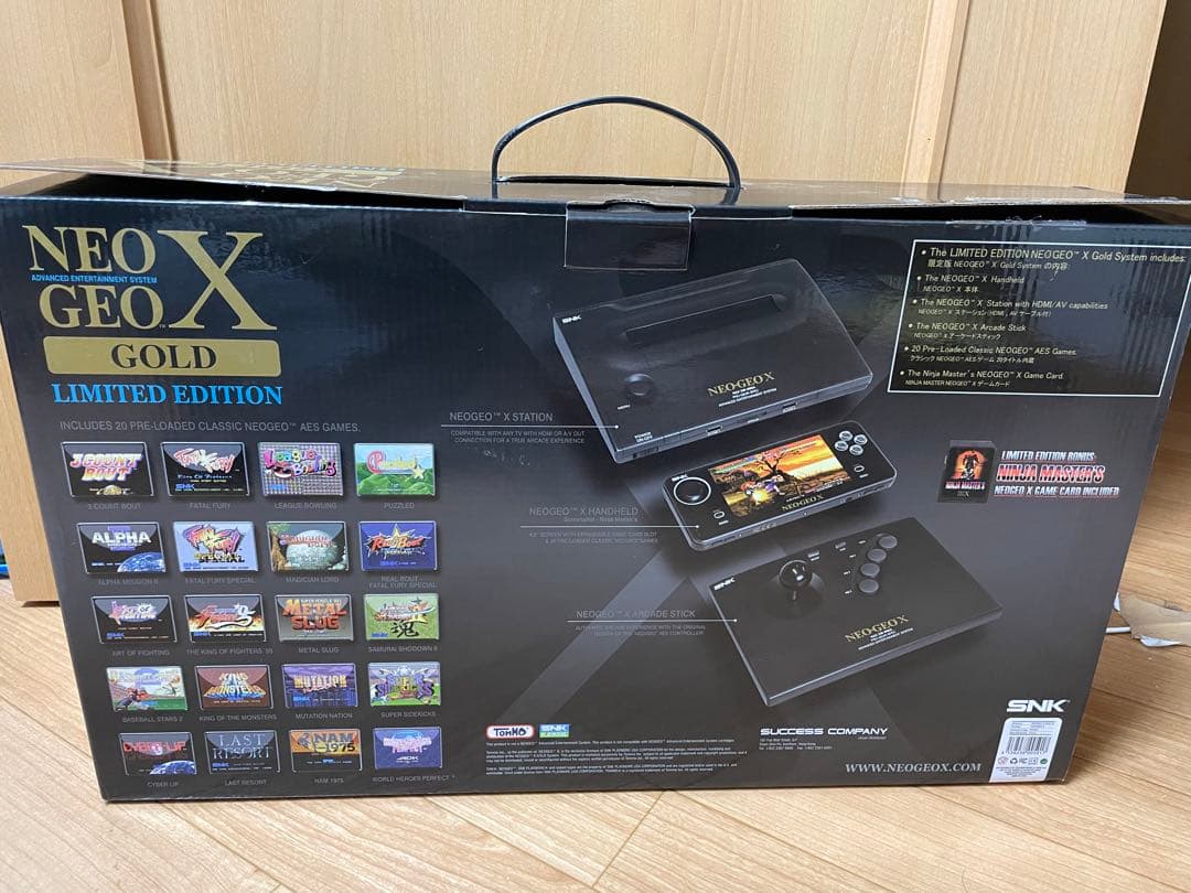 SNK 他ゲーム機本体 NEOGEO X GOLD