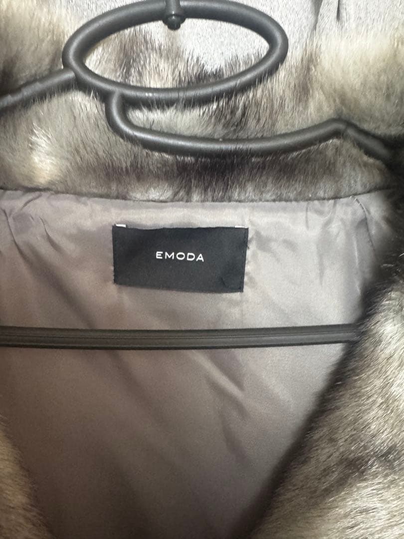 【EMODA】ミディフェイクファーコート