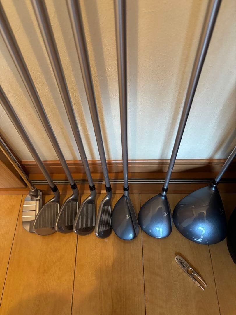 キャロウェイ ソレイユ ブラックレディース ゴルフクラブセット極美品 付属品多数