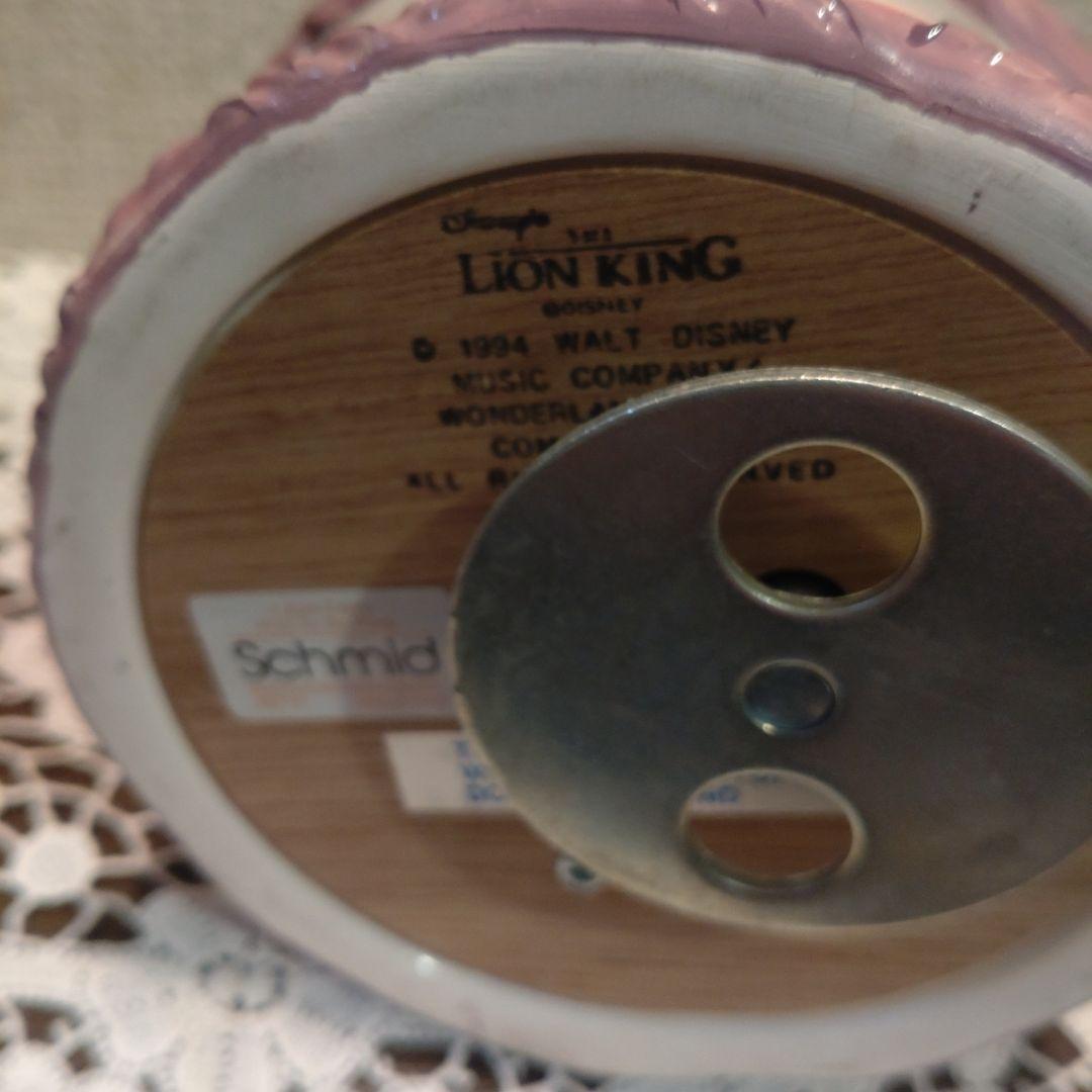 レア　コレクション　1994ウォルトディズニー　ライオンキング　オルゴール