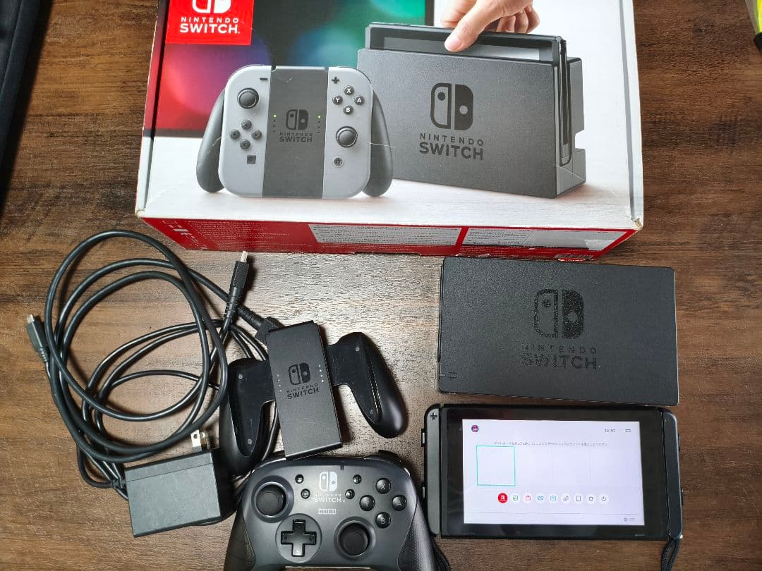 【動作OK】ニンテンドースイッチ 本体 ジョイコンなし