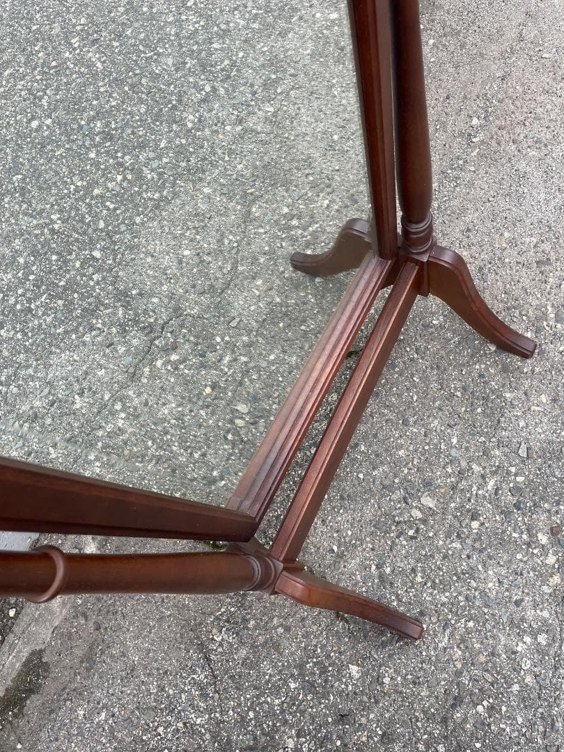 ★ アンティーク 姿見 マルニ スタンド ミラー 全長約150cm 鏡 カガミ