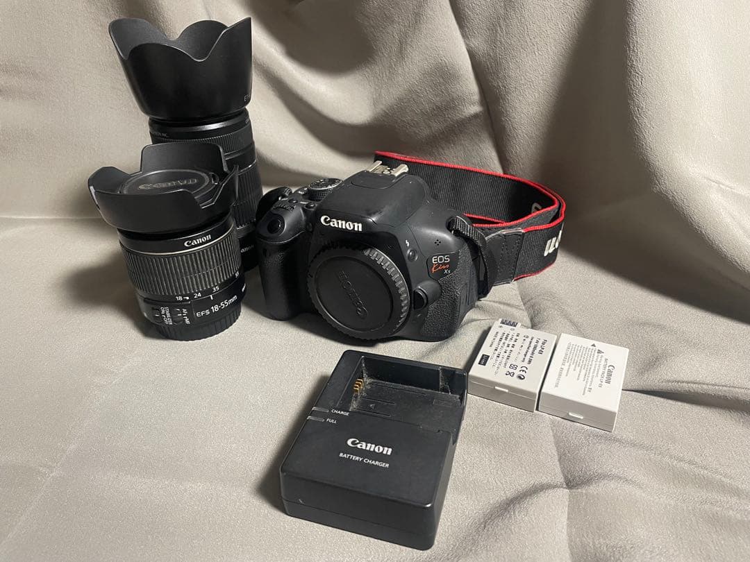 Canon EOS KISS×5 難あり　一眼レフカメラ 18-55mmレンズ付