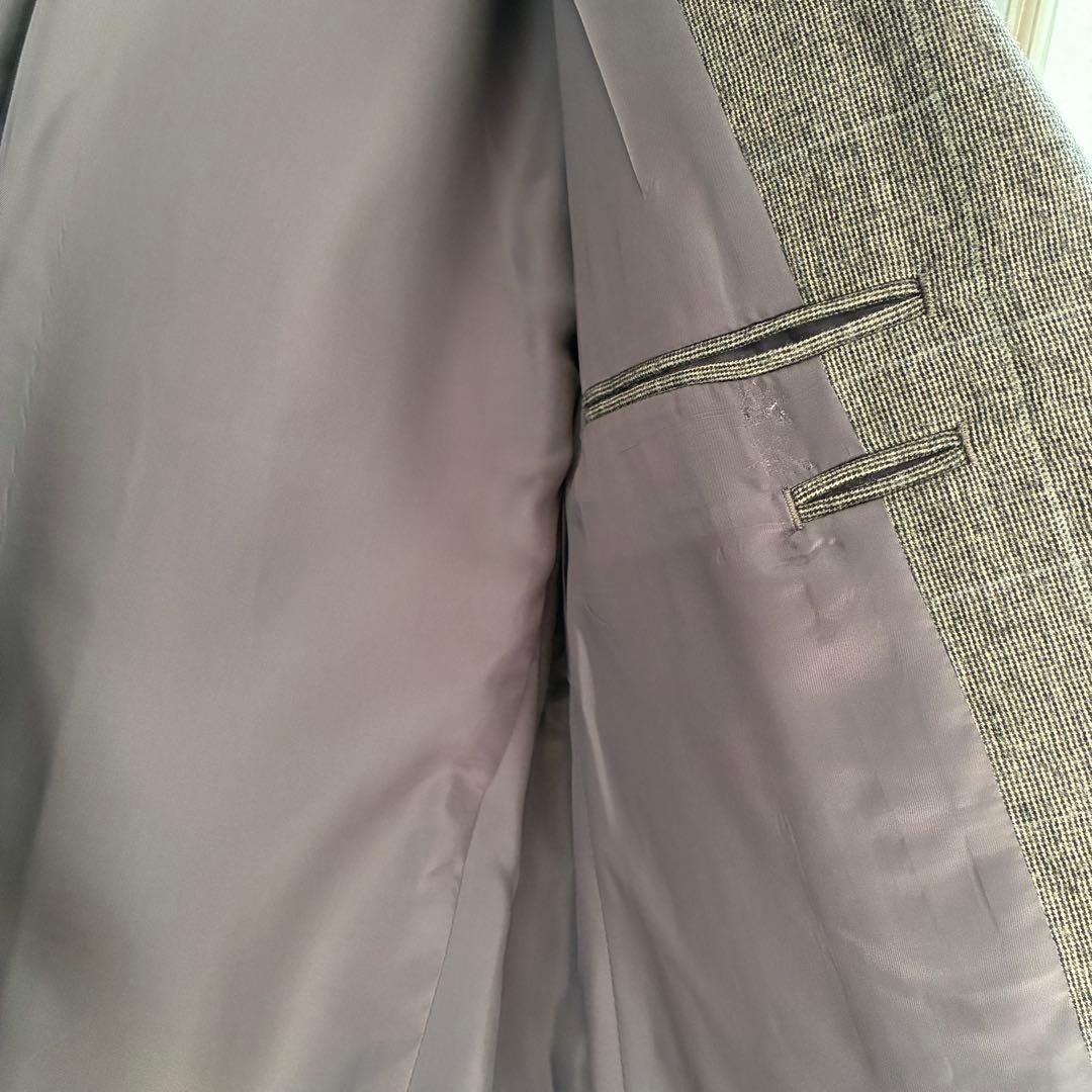 【美品】ポロバイラルフローレン ウール100% テーラードジャケット 冬 グレー