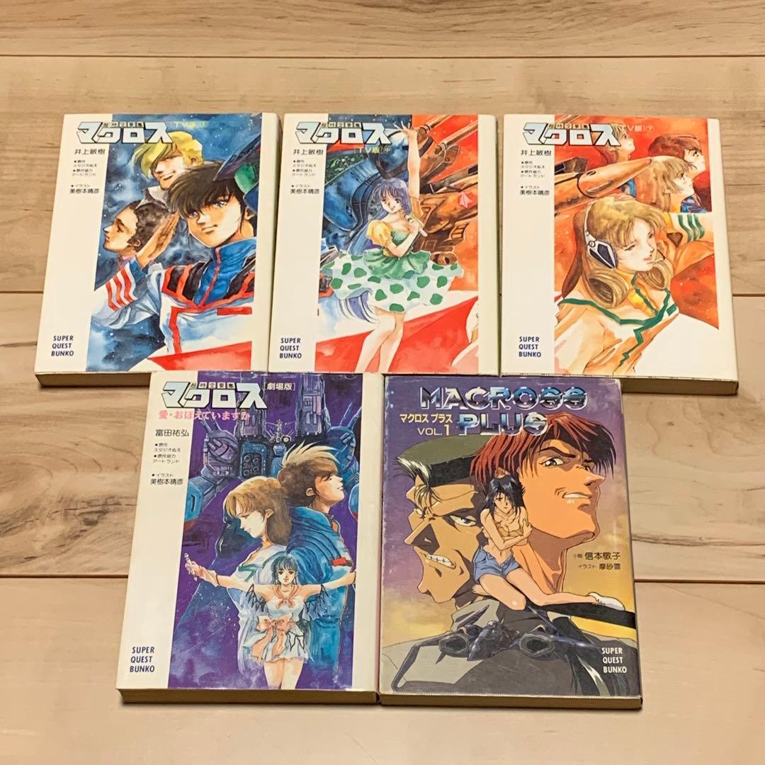 超時空要塞マクロス Robotech The Macross ノベルset