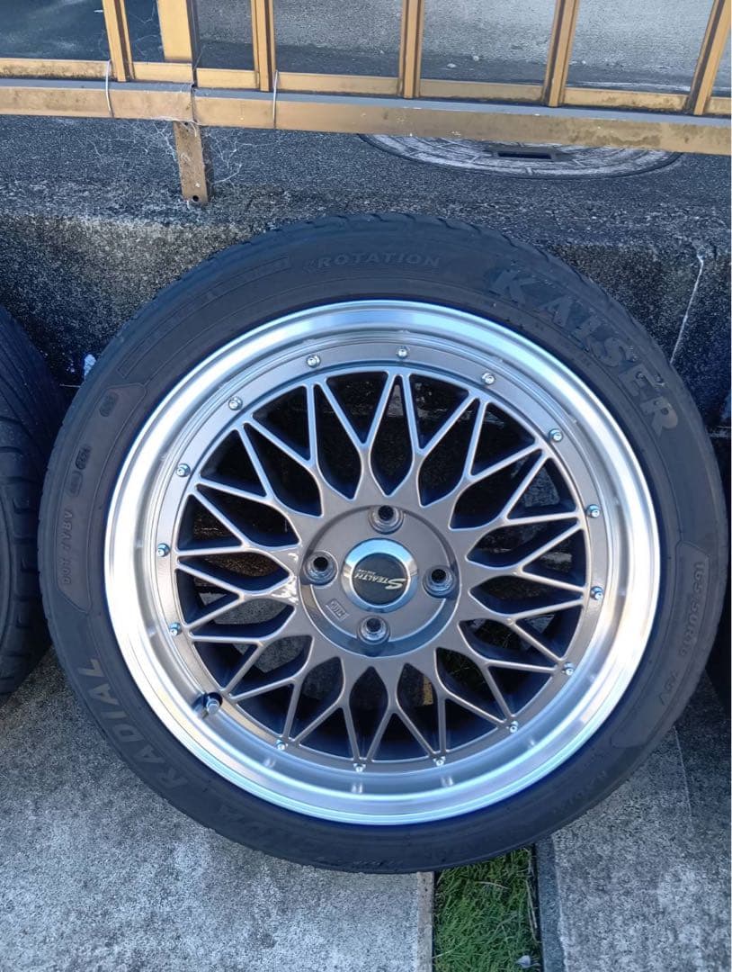 ステルスレーシング16インチタイヤホイルセット