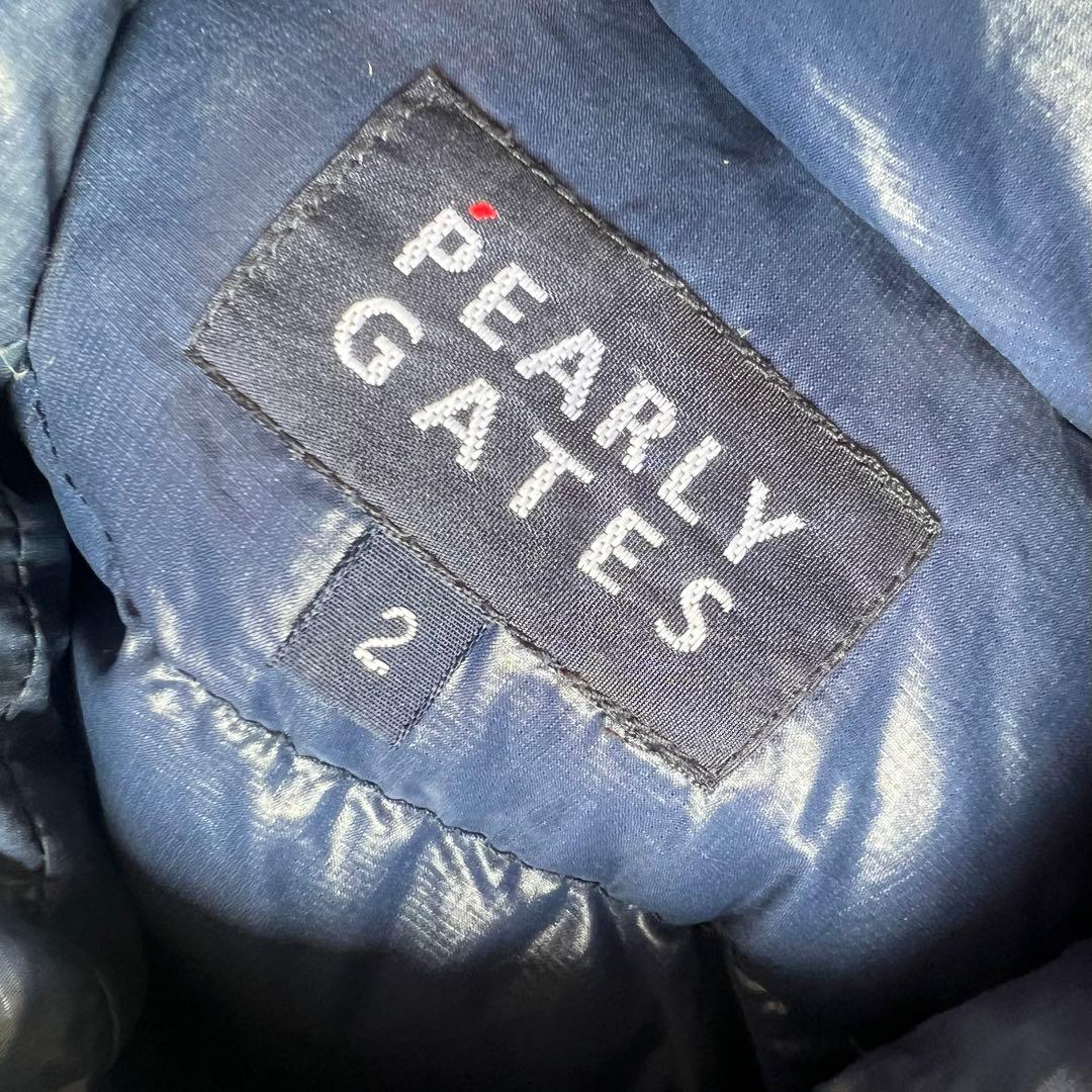 Pearly gates パーリーゲイツ　ダウンジャケット　ベスト　切替　ゴルフ