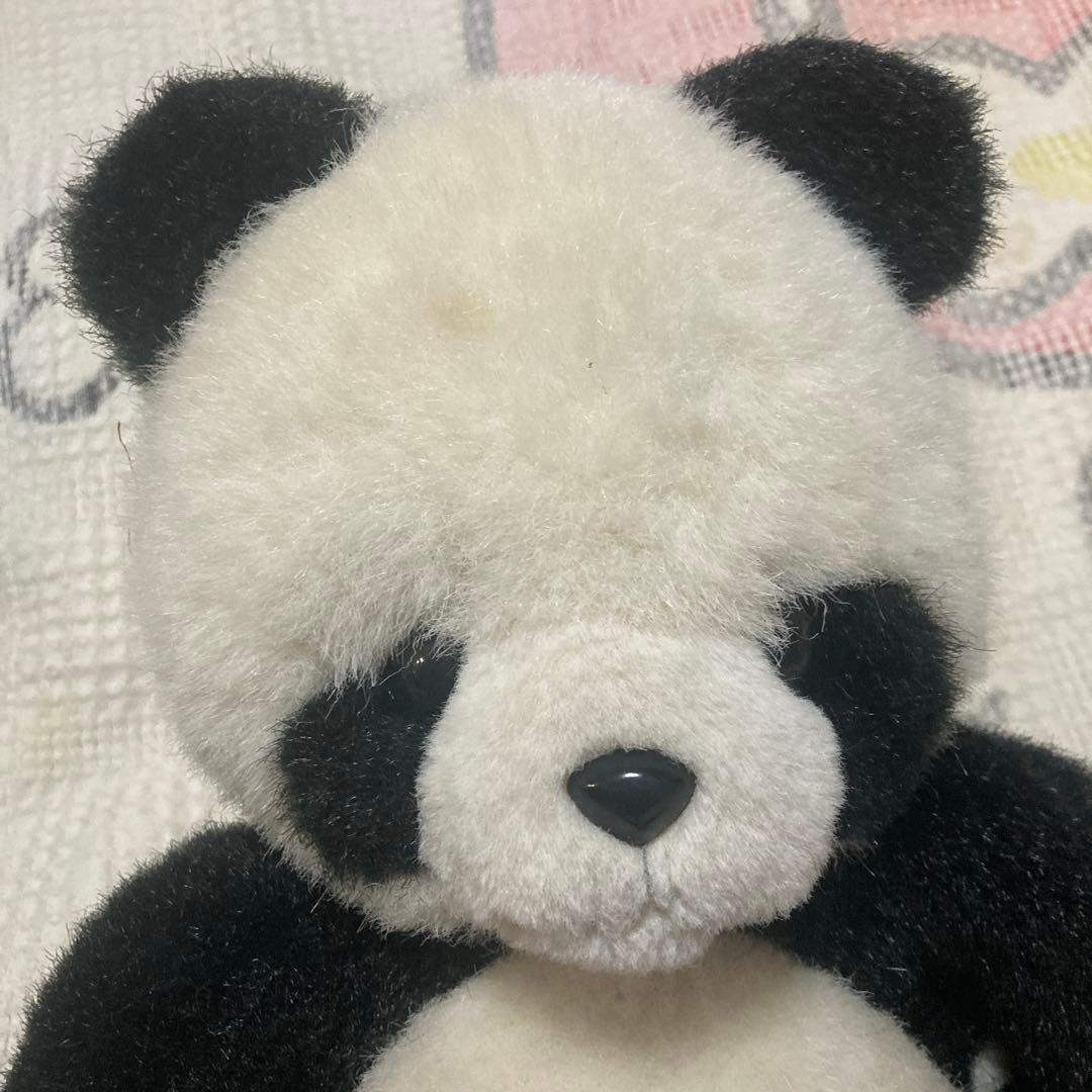 昭和レトロ　ヴィンテージ ユーレカ　パンダ　ぬいぐるみ　中古品