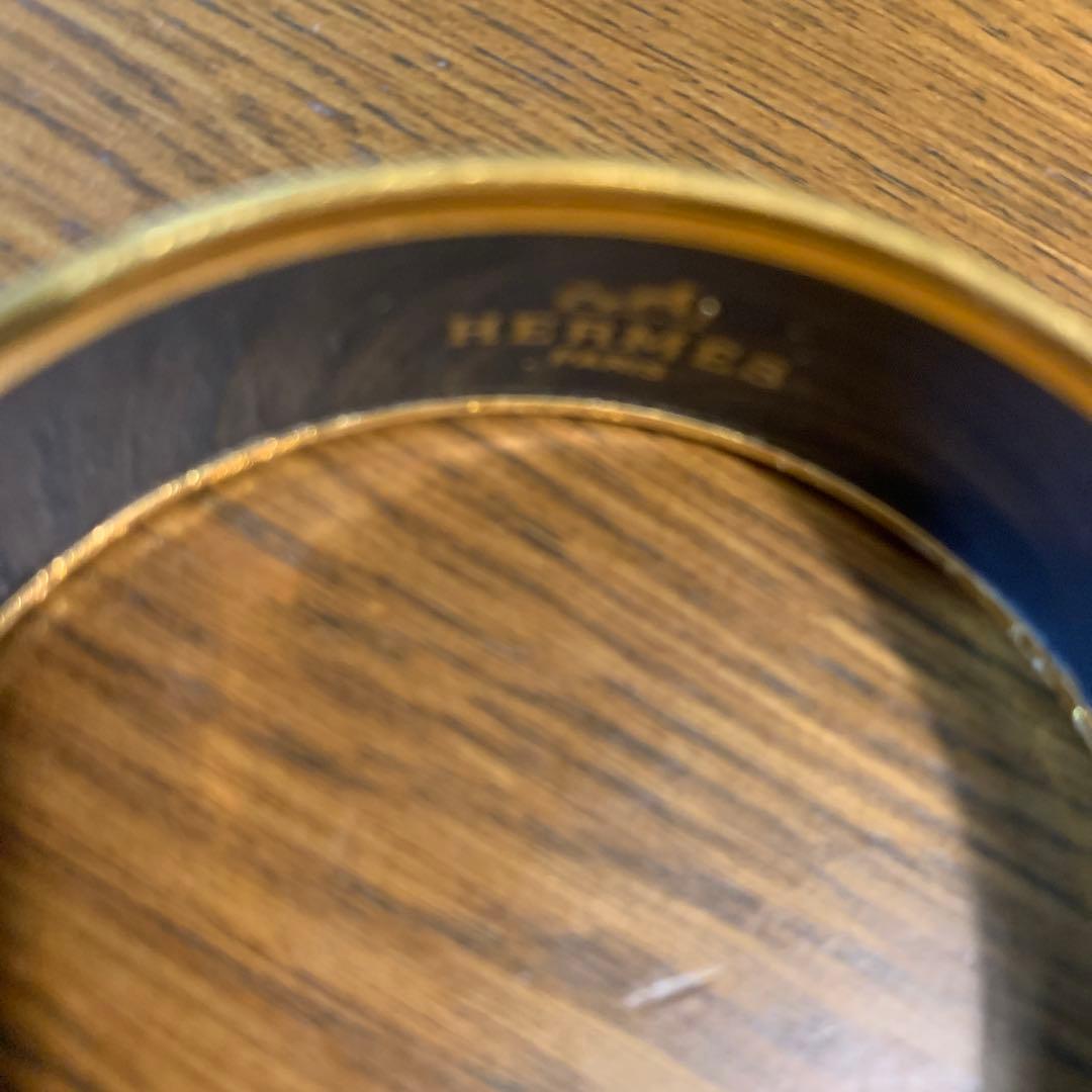 エルメス　七宝焼バングル