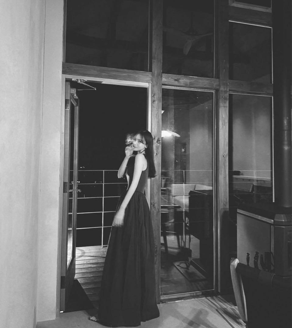 ワンピース maison celon sleeveless volume maxi dres