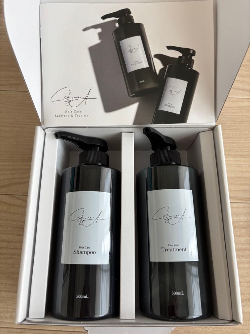 Cafuneカフネバイエー鈴木亜美さん シャンプートリートメントセット500ml