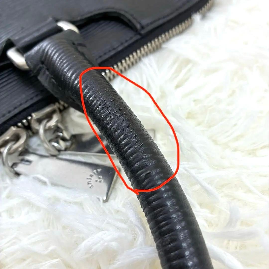 aniary アニアリ　ビジネスバッグ　ブリーフケース　レザー　ブラック　黒