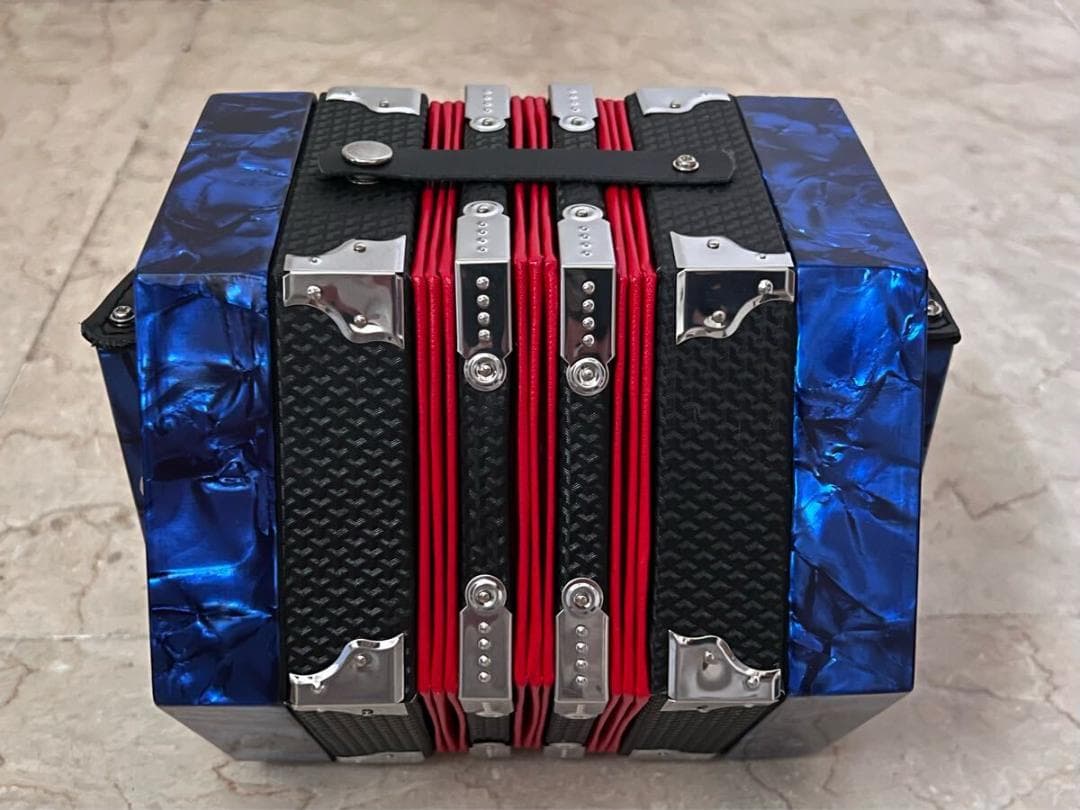 六角形 アコーディオン 20キー 40トーン