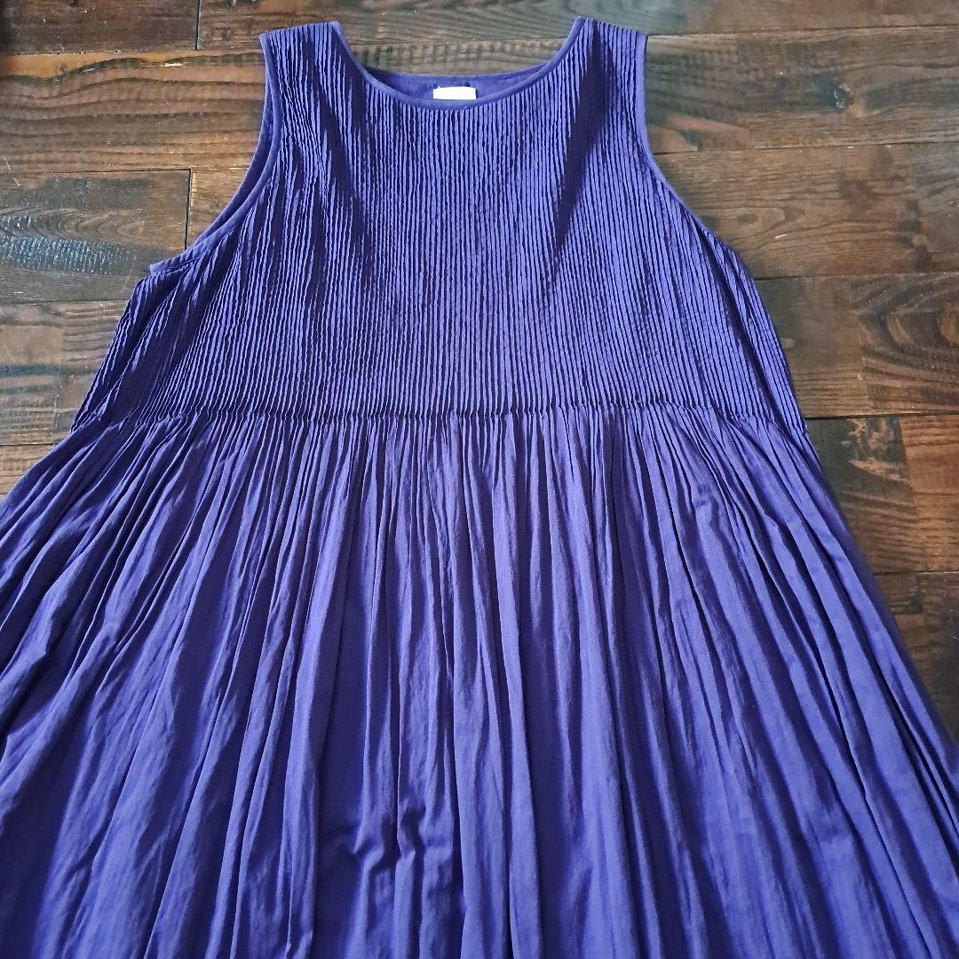 メゾンドソイル maison de soil ピンタック ワンピース