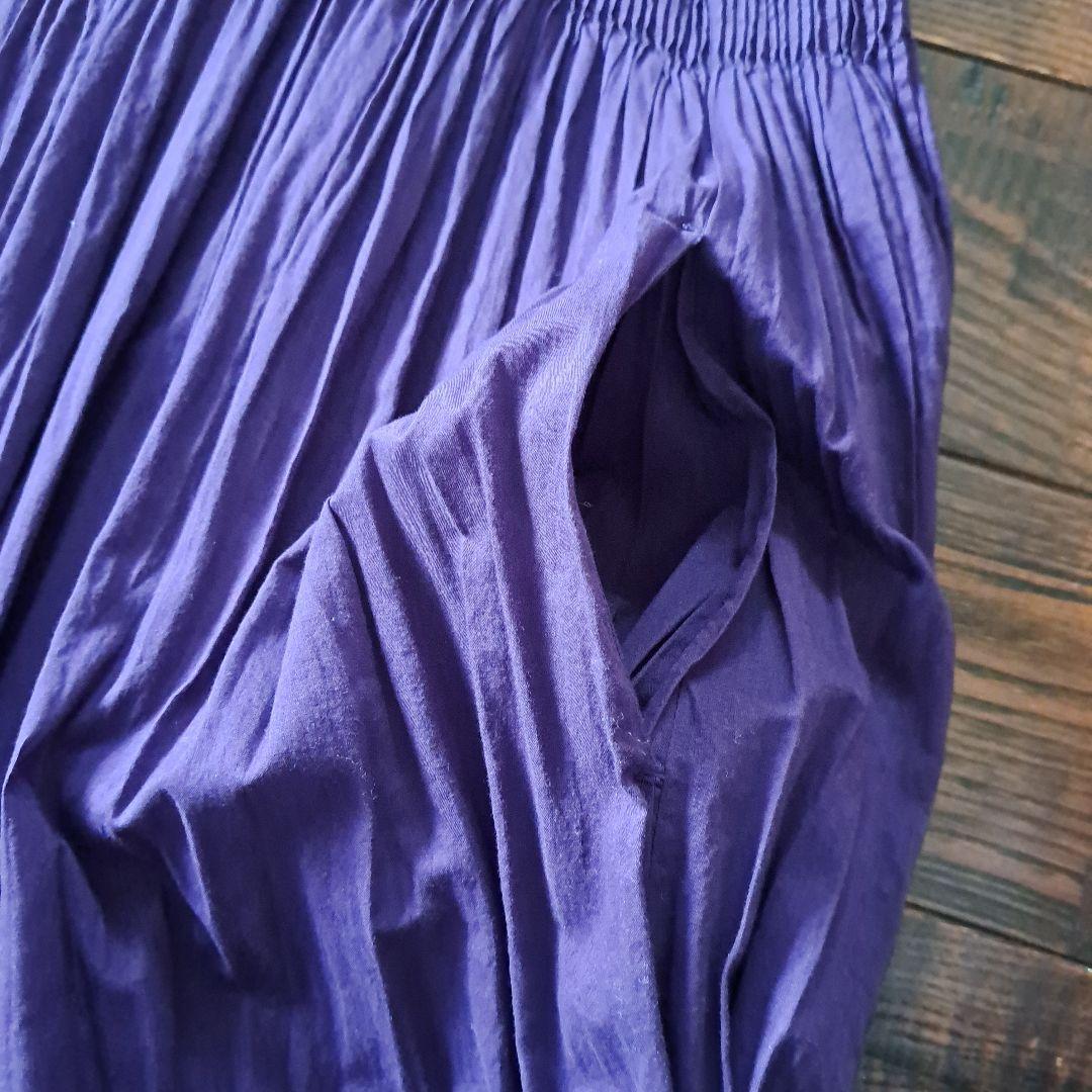 メゾンドソイル maison de soil ピンタック ワンピース