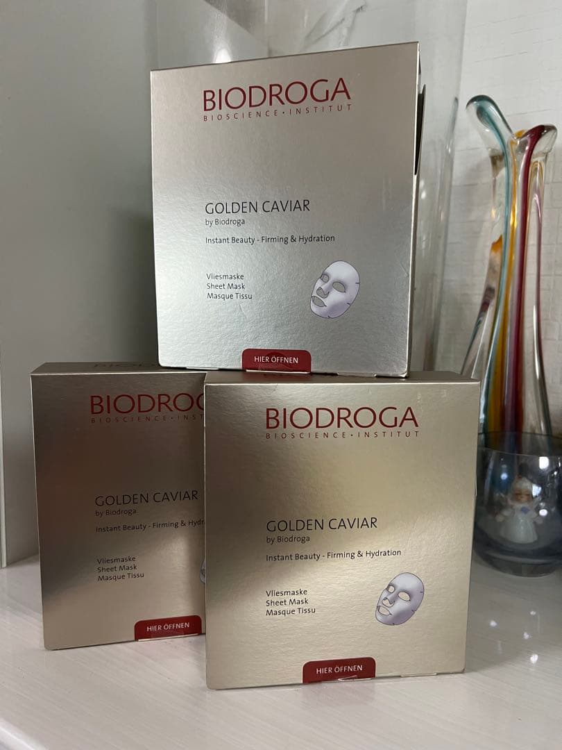 【新品未開封】ビオドラガ GCシートマスク (6枚入) ミキ3箱セット/ドイツ製